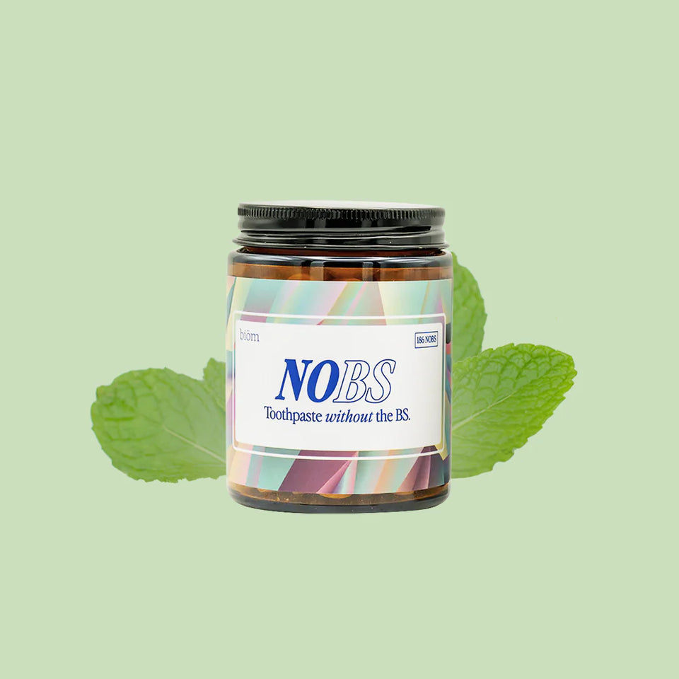 NOBS Zahnputz-Tabletten – Natürliche Zahnpflege ohne Kompromisse | Vegan, Fluoridfrei & Nachhaltig