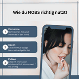 NOBS Zahnputz-Tabletten – Natürliche Zahnpflege ohne Kompromisse | Vegan, Fluoridfrei & Nachhaltig
